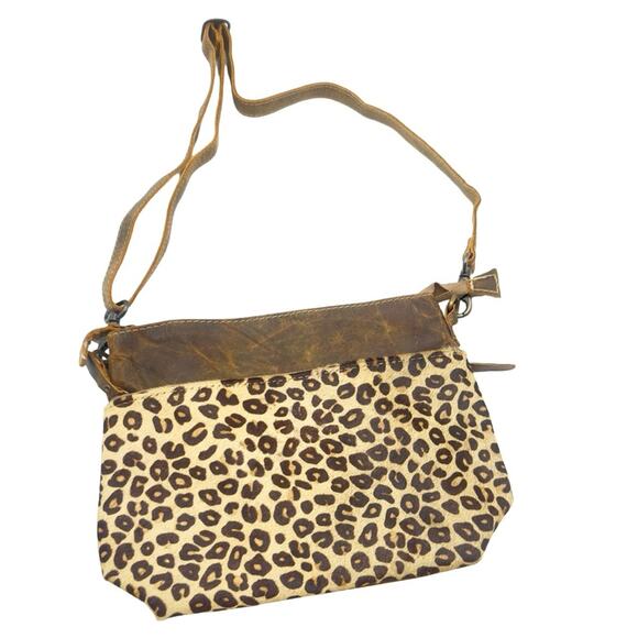 Myra Bag Handbags - MYRA BAG - Myra Feline Leather & Hairon Bag